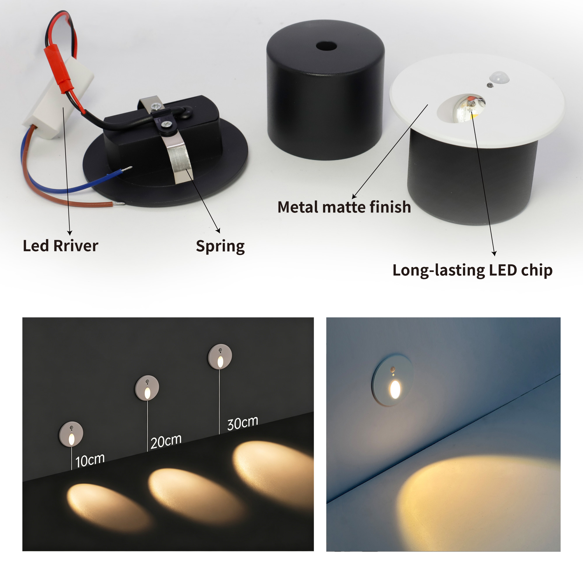 Recessed LED Step&Stair Light  – Deck Step Light Bewertung und Preis