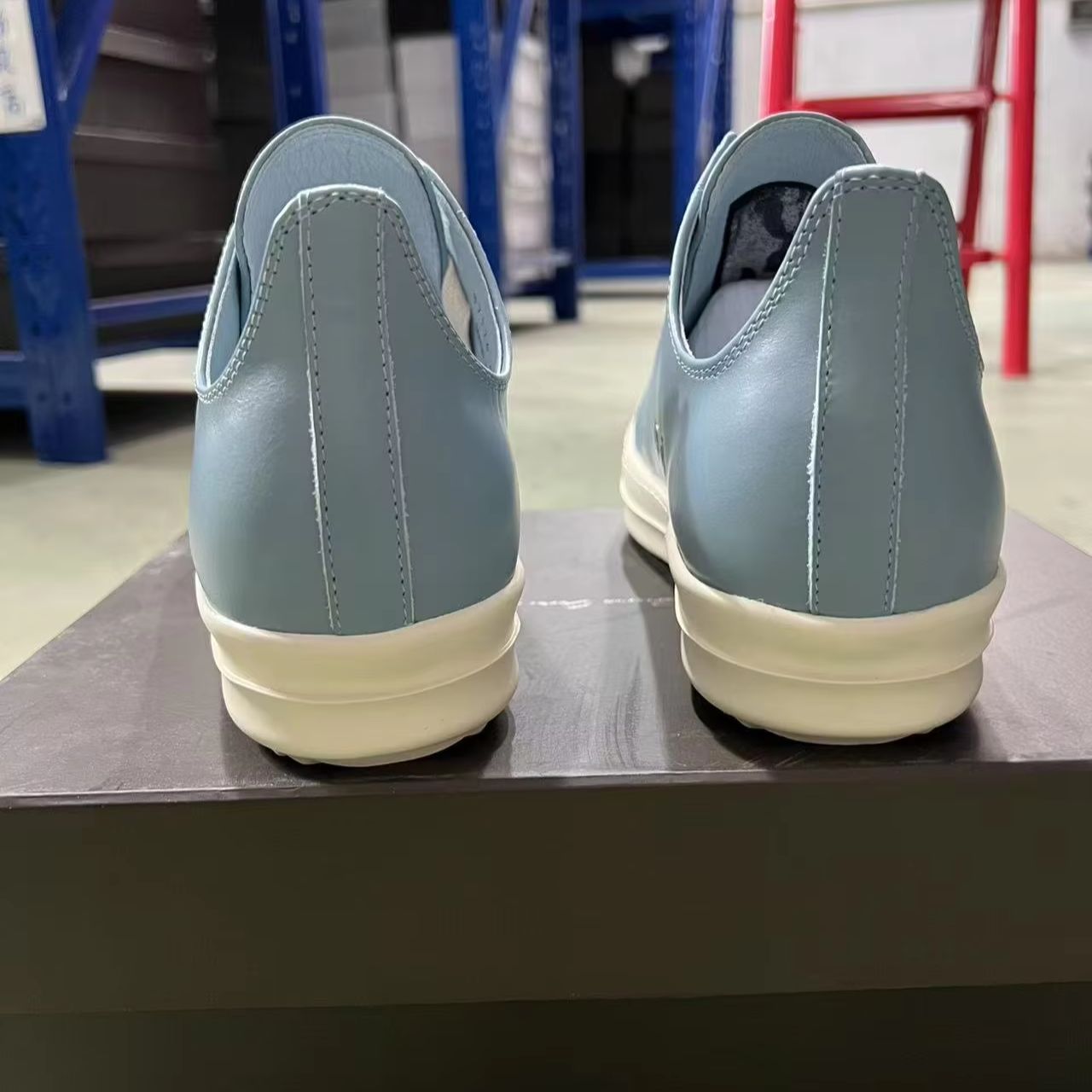 Brand Men Shoe Light Blue Leat – Quality Outdoor Lighting Brands Bewertung und Preis