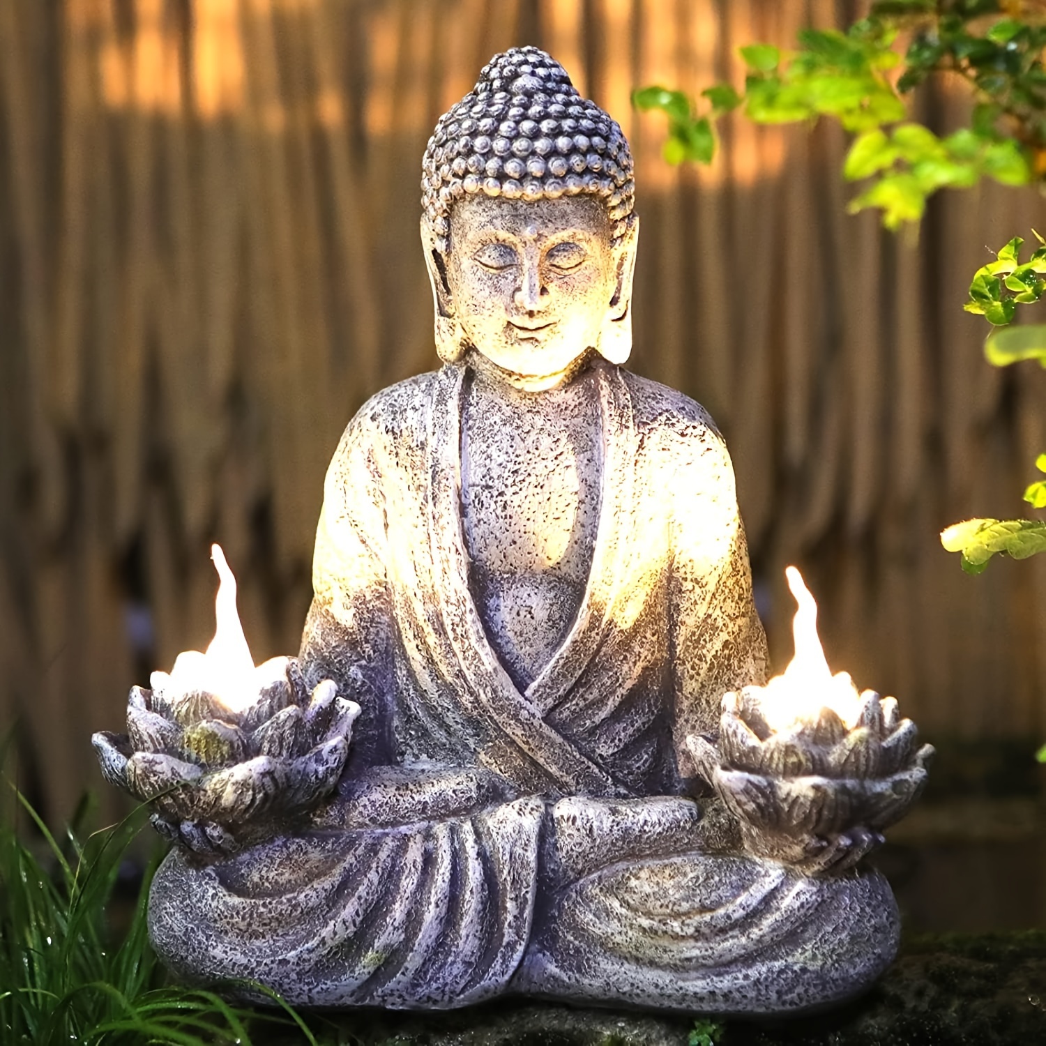 Solar Statue Outdoor Lights, O – Outdoor Zen Lighting Bewertung und Preis