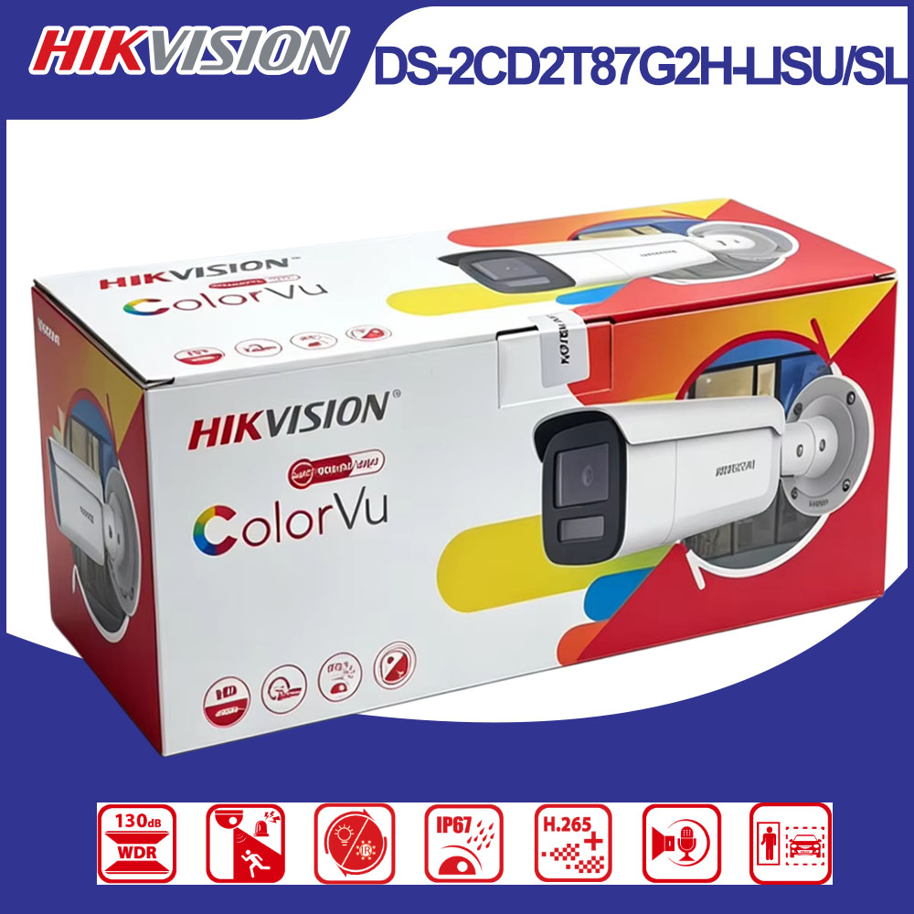 Hikvision DS-2CD2T87G2H-LISU/S – Outdoor Lighting Mains Powered Bewertung und Preis