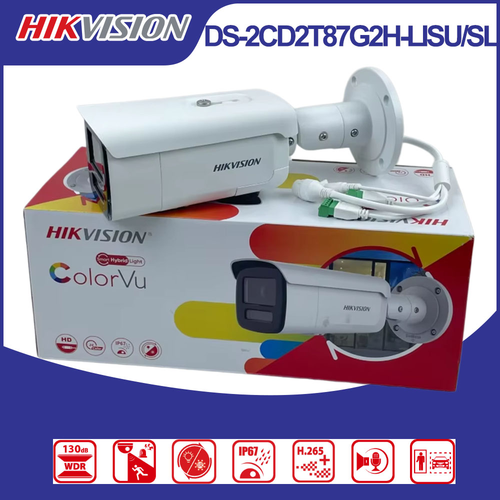 Hikvision DS-2CD2T87G2H-LISU/S – Outdoor Lighting Mains Powered Bewertung und Preis