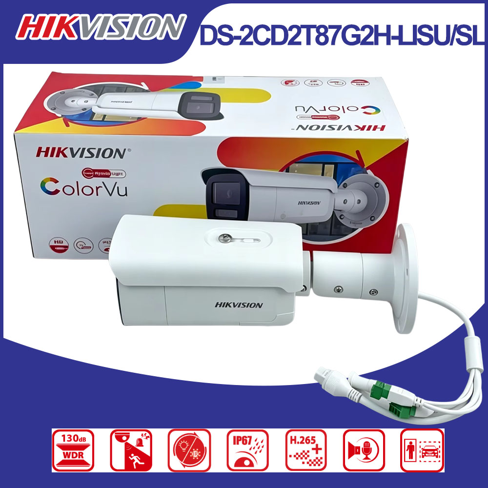 Hikvision DS-2CD2T87G2H-LISU/S – Outdoor Lighting Mains Powered Bewertung und Preis