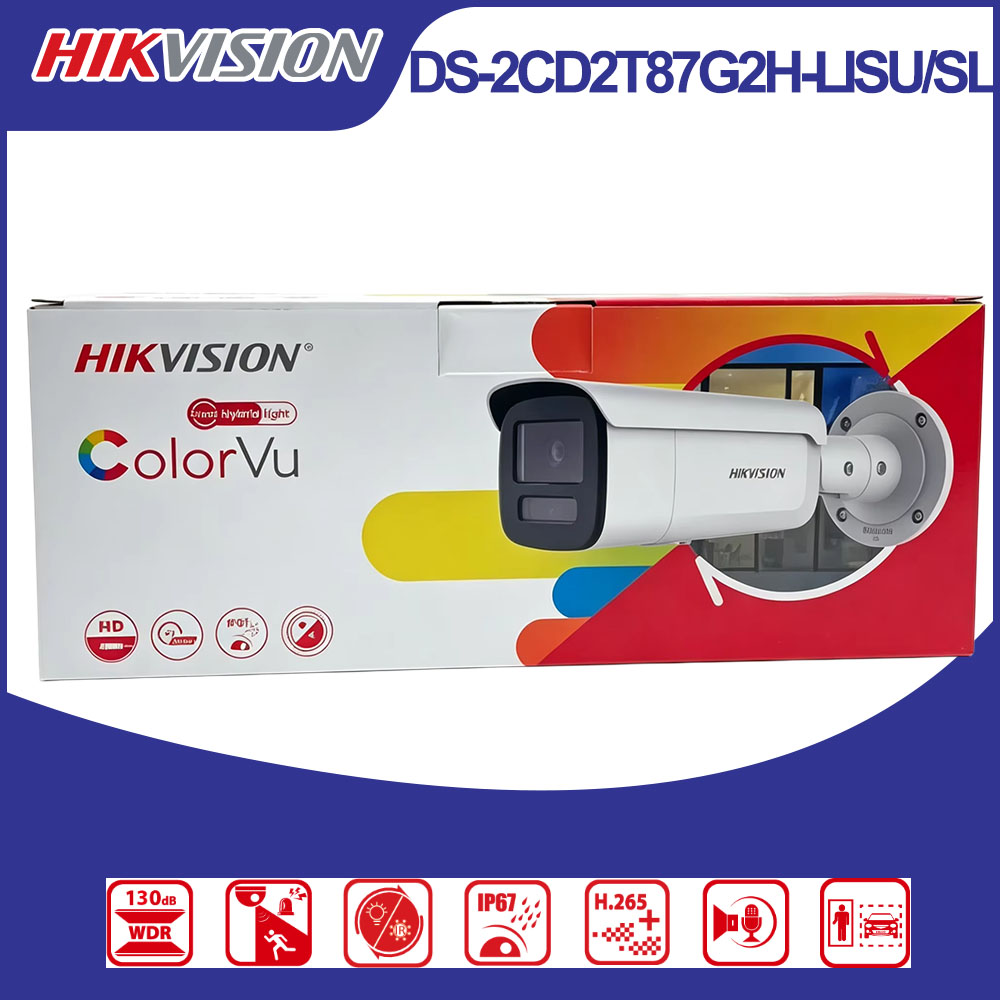 Hikvision DS-2CD2T87G2H-LISU/S – Outdoor Lighting Mains Powered Bewertung und Preis