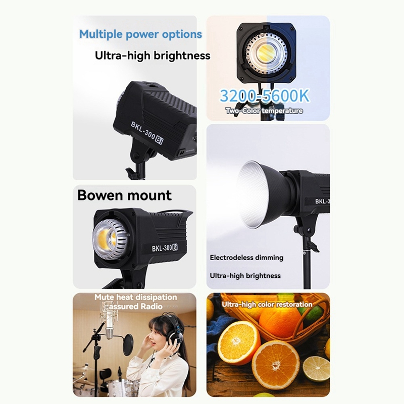 300W Bi LED Video Light, Conti – Outdoor Lighting Wireless Bewertung und Preis