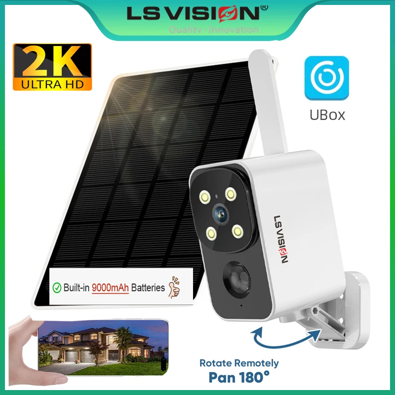LS VISION Outdoor Solar Camera – Outdoor Lighting Wireless Bewertung und Preis