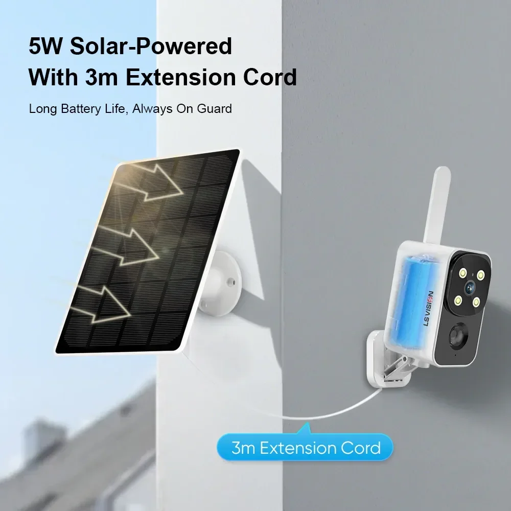 LS VISION Outdoor Solar Camera – Outdoor Lighting Wireless Bewertung und Preis