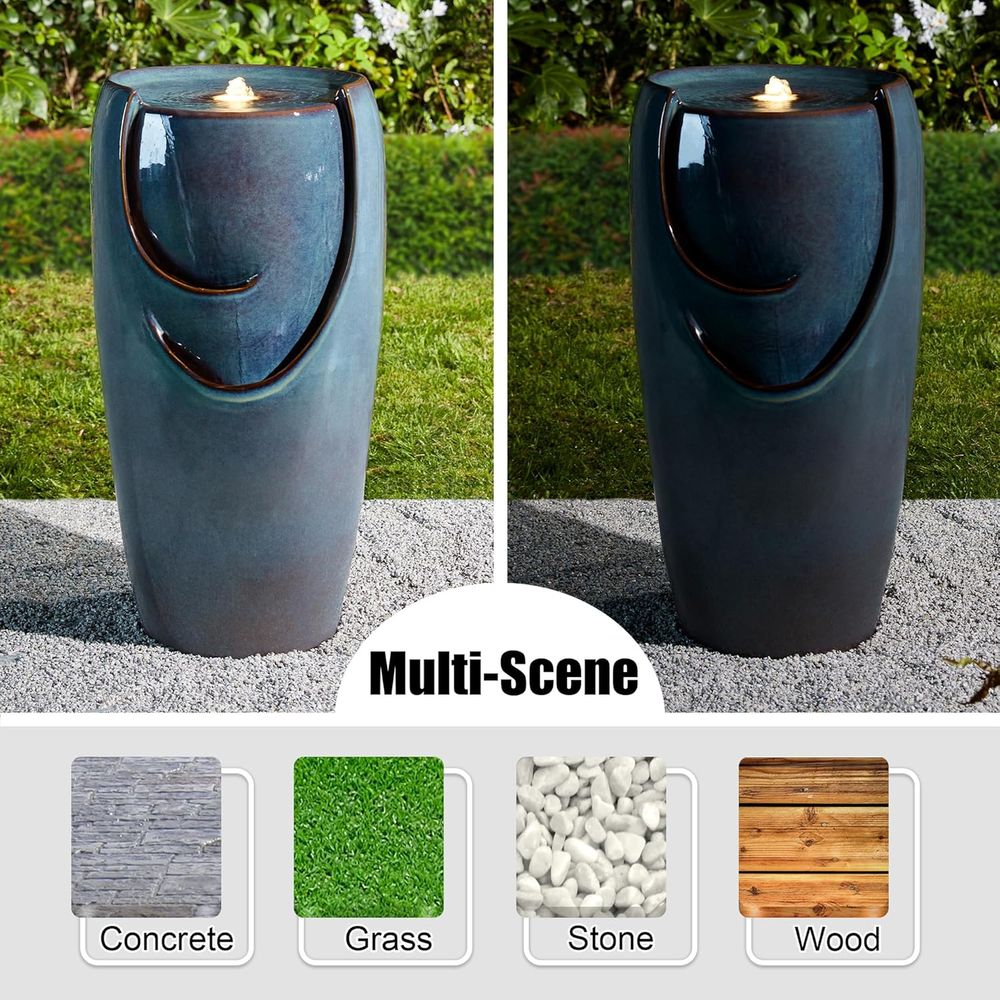 29.25 H Oversized Vase Outdoor – Outdoor Lighting Art Bewertung und Preis