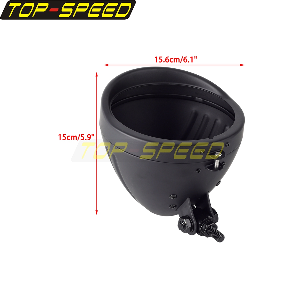 Black/Chrome Motorcycle Headla – Outdoor Lighting Unit Bewertung und Preis