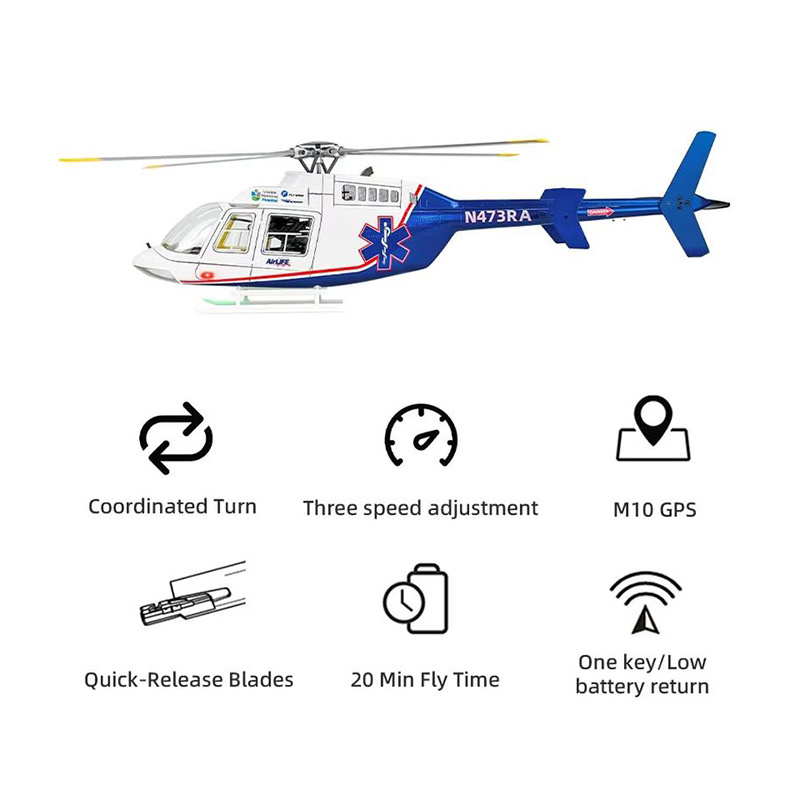 FLYWING NEW 470-Level Bell407  – Outdoor Lighting Uk Bewertung und Preis