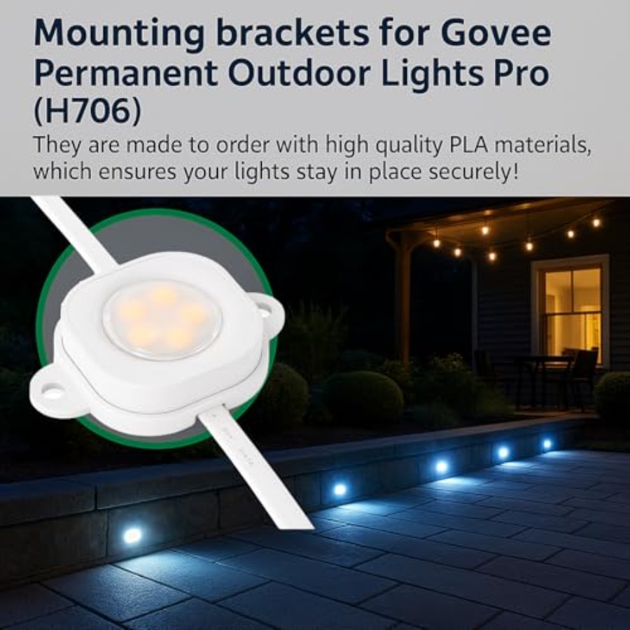 Mounting Clips for Govee Perma – Outdoor Lighting Govee Bewertung und Preis