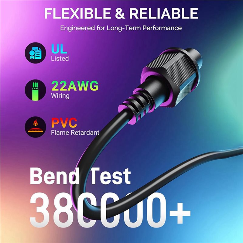 3Pcs 10FT Extension Cable For  – Outdoor Lighting Govee Bewertung und Preis