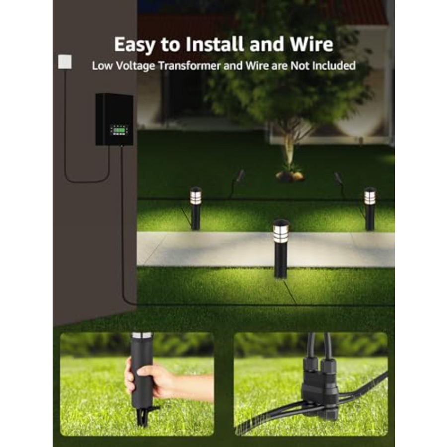 4-Pack Low Voltage Pathway Lig – Outdoor Lighting Low Voltage Bewertung und Preis