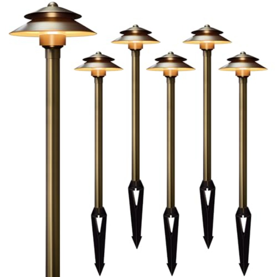 Solid Brass Low Voltage Landsc – Outdoor Lighting Low Voltage Bewertung und Preis