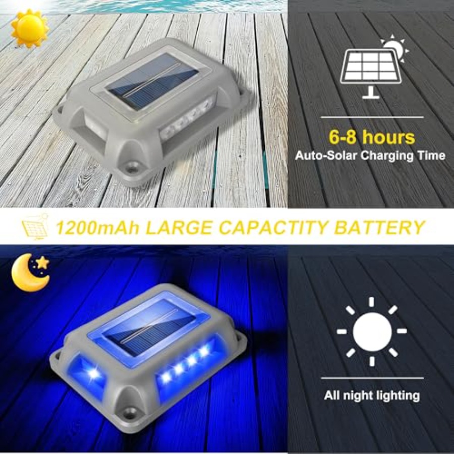 Solar Deck Lights Waterproof 1 – Deck Step Light Bewertung und Preis
