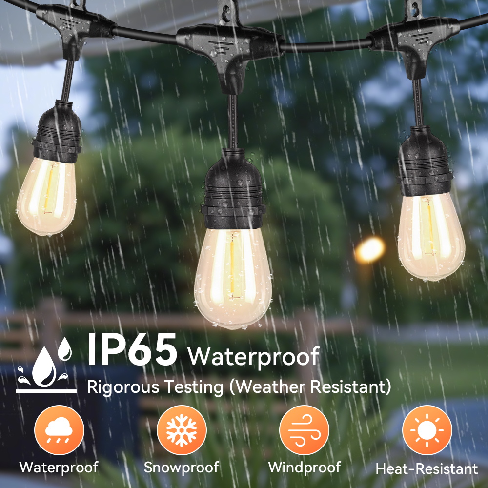 E27 Outdoor String Lights LED  – Outdoor Lighting Uk Bewertung und Preis