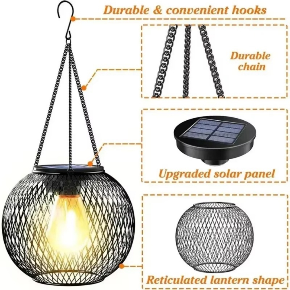 Solar Lantern Iron Art Outdoor – Outdoor Lighting Art Bewertung und Preis